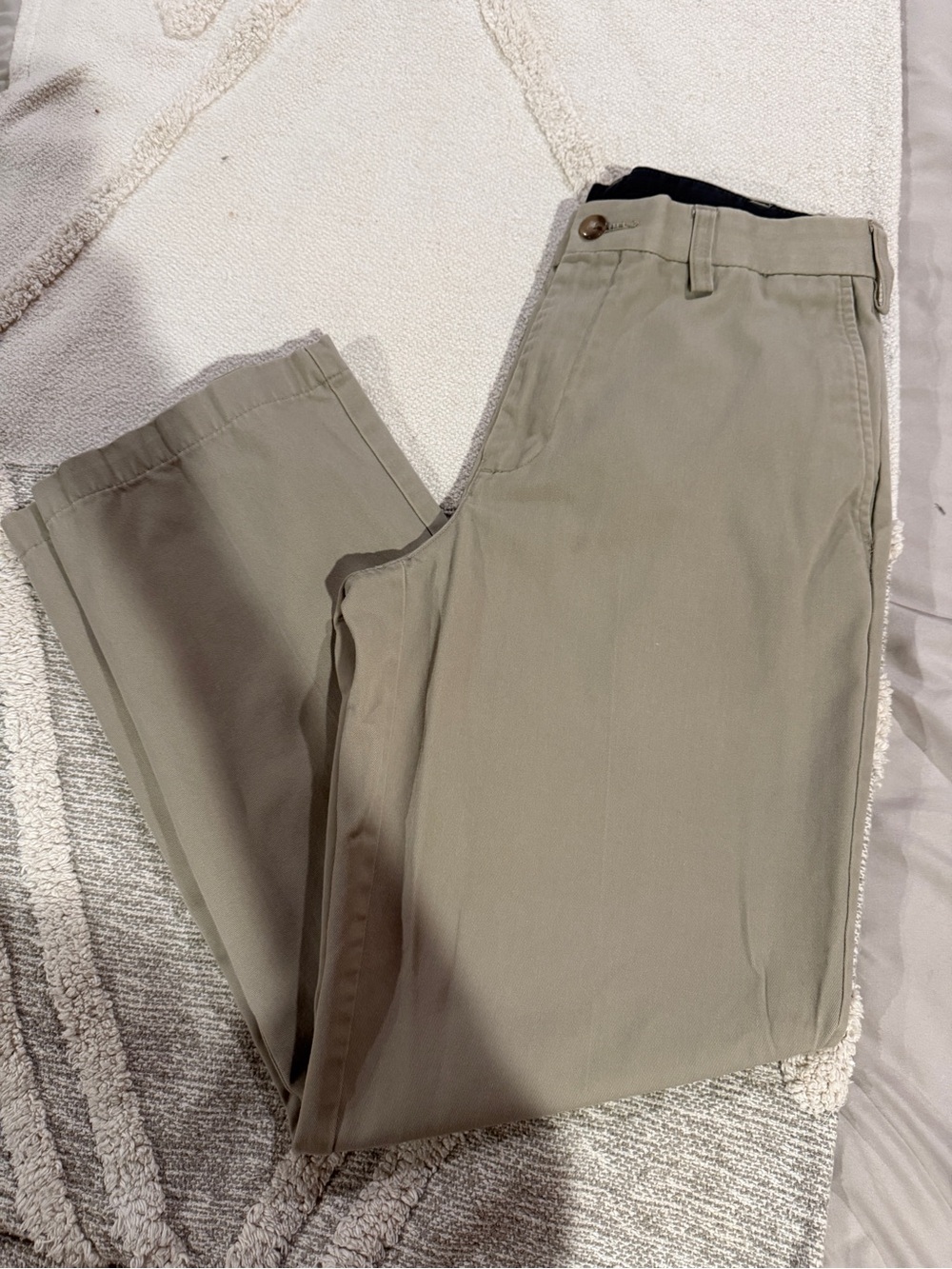 Men's Classic Khaki Pants - Neutral Tan